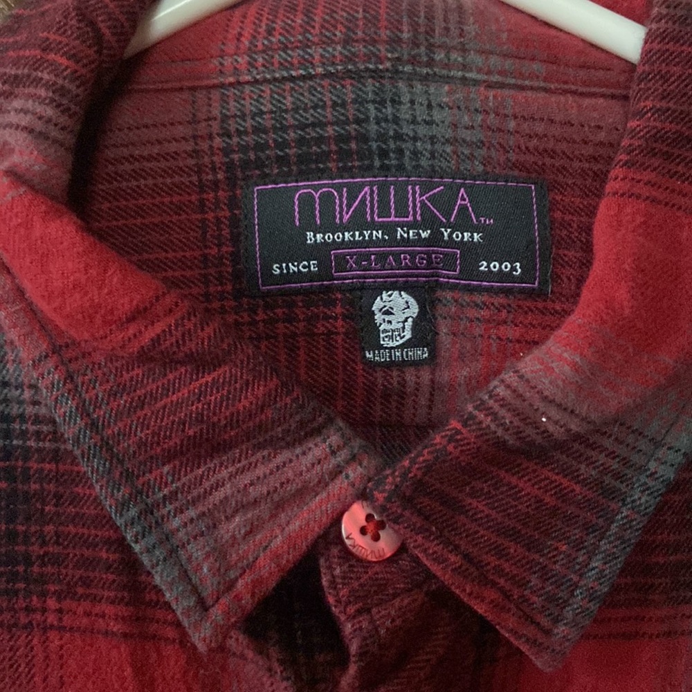 Mishka flannel button up - Picture 3 of 5